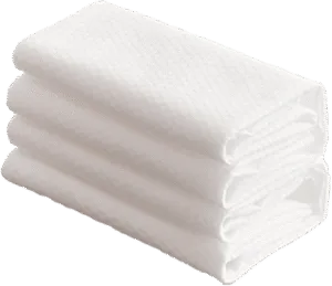 Wood pulp towel