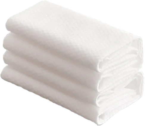 Wood pulp towel